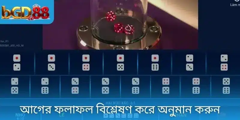 আগের ফলাফল বিশ্লেষণ করে অনুমান করুন