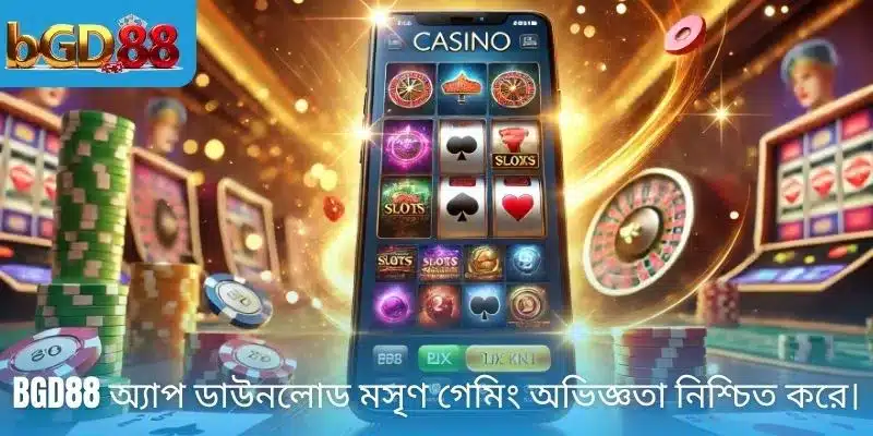 BGD88 অ্যাপ ডাউনলোড মসৃণ গেমিং অভিজ্ঞতা নিশ্চিত করে।