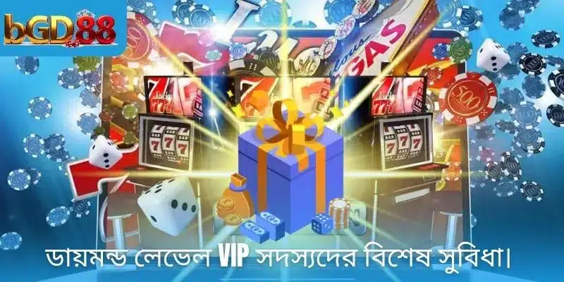 ডায়মন্ড লেভেল VIP সদস্যদের বিশেষ সুবিধা।