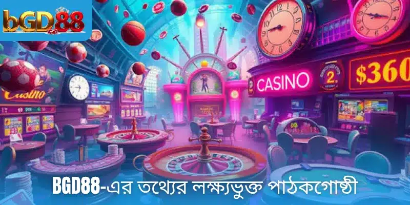 BGD88-এর তথ্যের লক্ষ্যভুক্ত পাঠকগোষ্ঠী